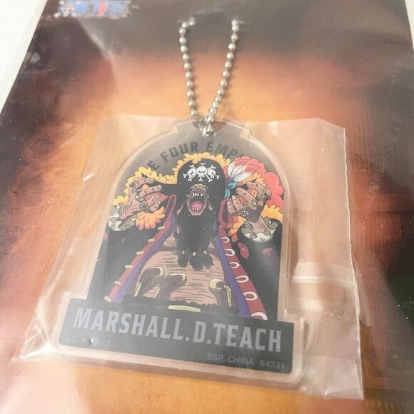 One Piece Four Emperors Marshall D Teach Ichiban Kuji Keychain - Picture 11 of 11